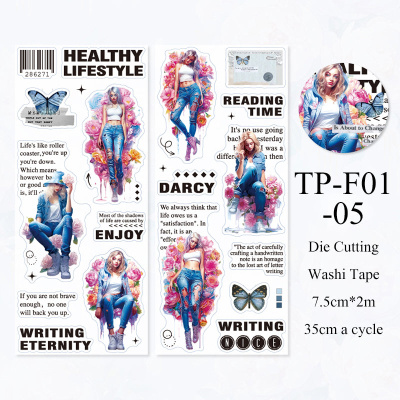 Magazine article series Die Cutting Washi Tape