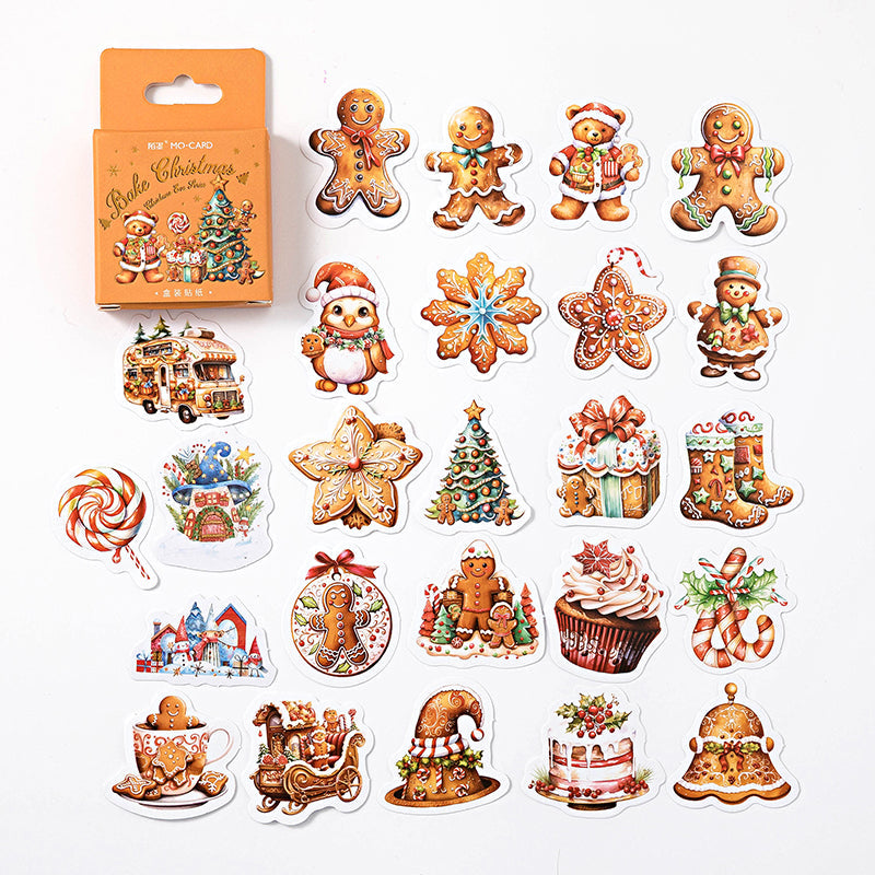 46PCS Christmas Night series sticker