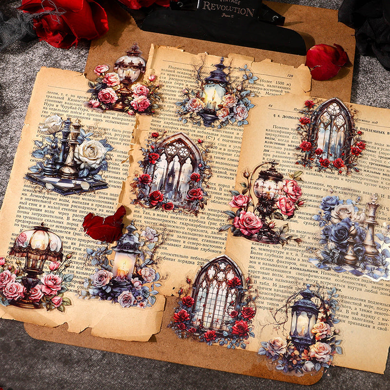 16PCS Wuthering Manor Series sticker