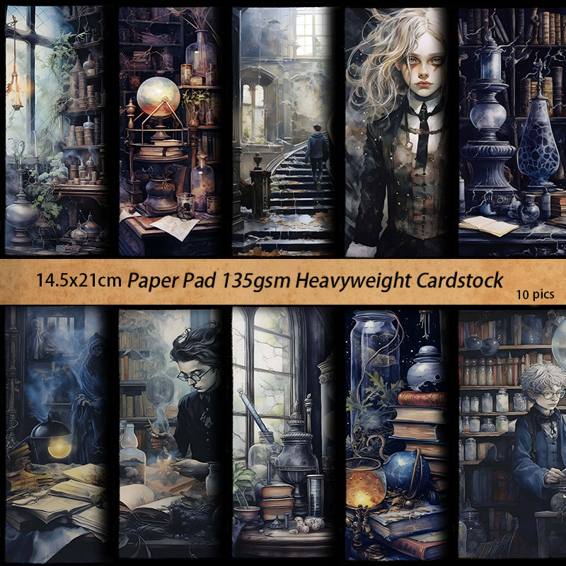 10PCS Wizarding lab material paper