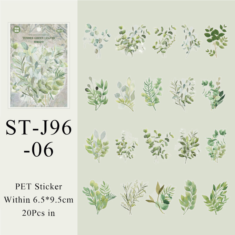 20PCS Secret Garden Series sticker