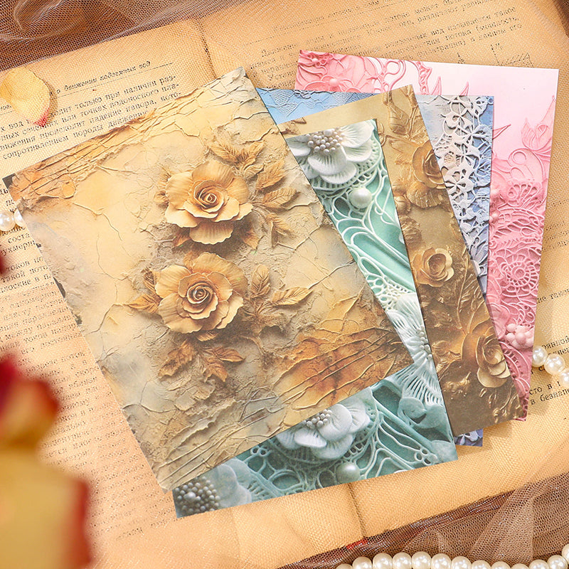 30PCS Princess of Versailles series material paper