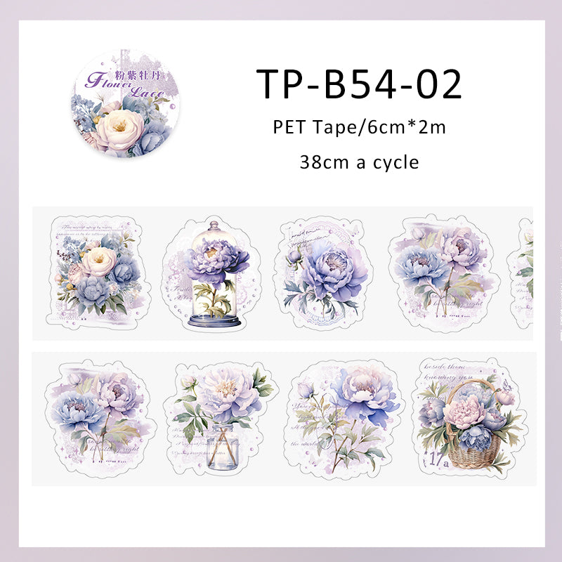 Flower dream lace series PET Tape