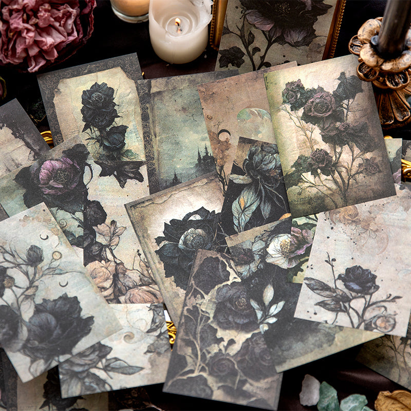 48PCS The Secret Wasteland series material paper