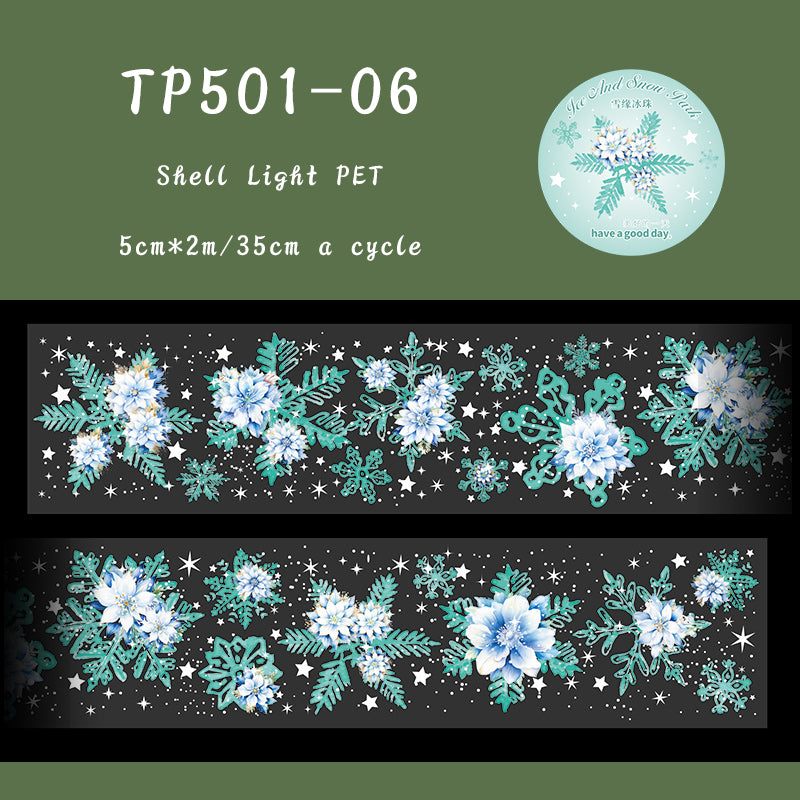 Ice and Snow Park Series PET Shell light tape