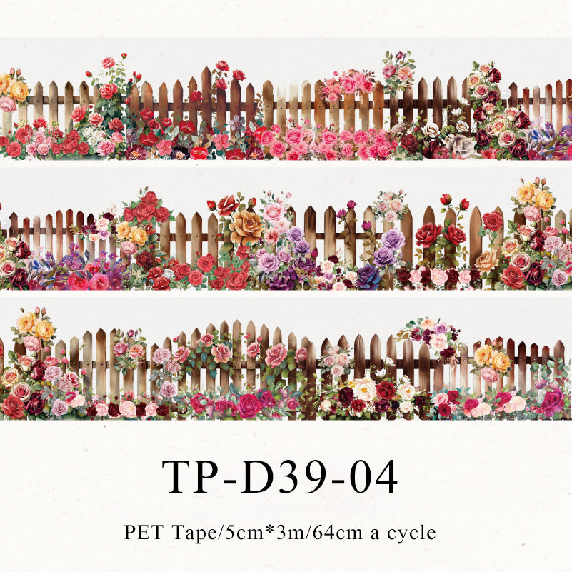 Flower dance series PET Tape