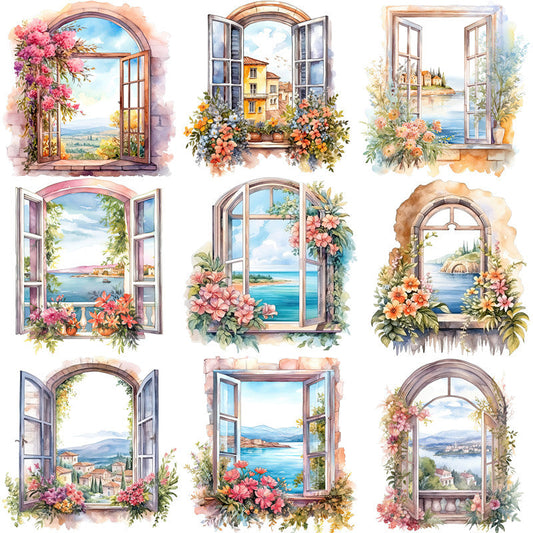 20PCS Window plant sticker