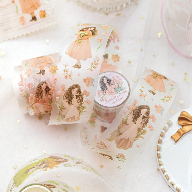 Bouquet girls series Fog PET Tape