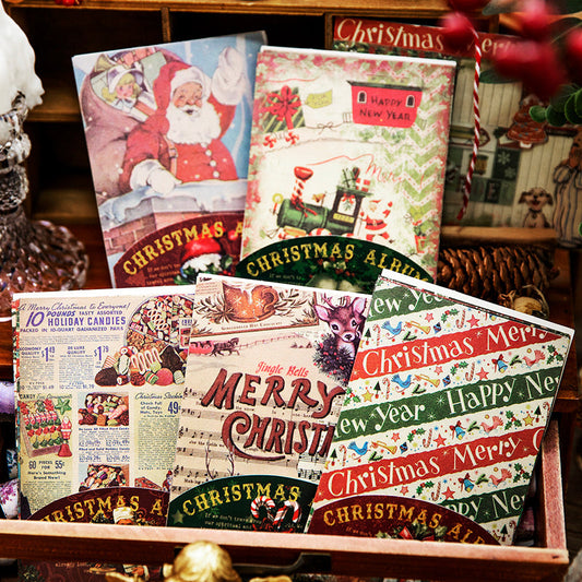 Christmas Album Scrapbook Paper