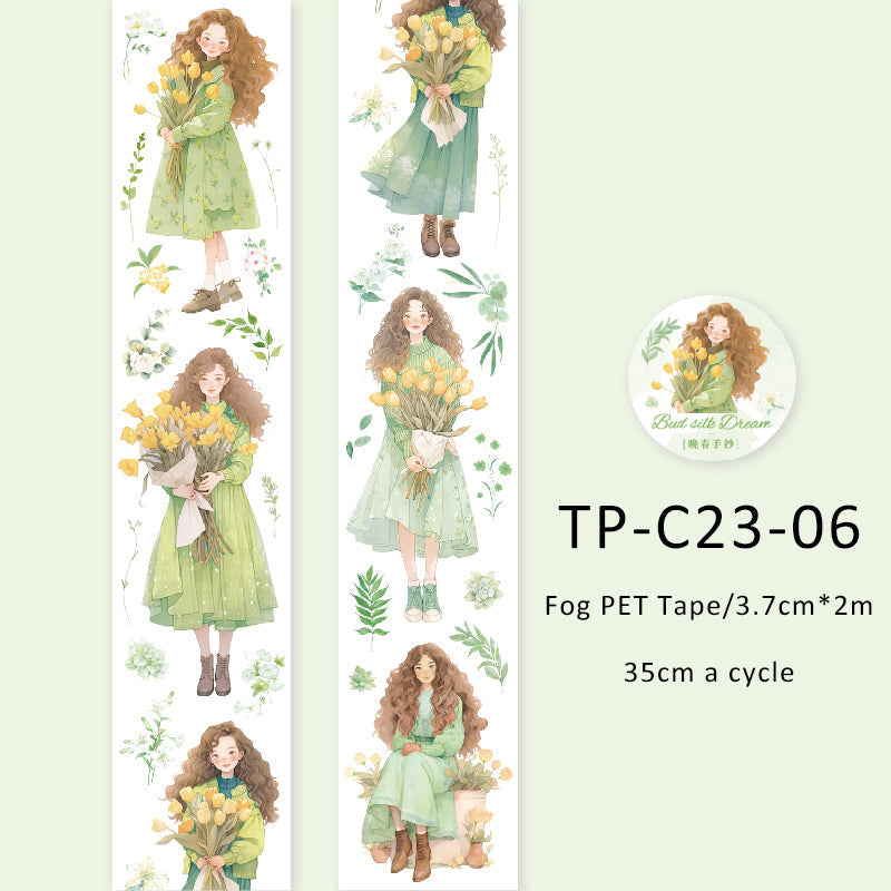 Bouquet girls series Fog PET Tape