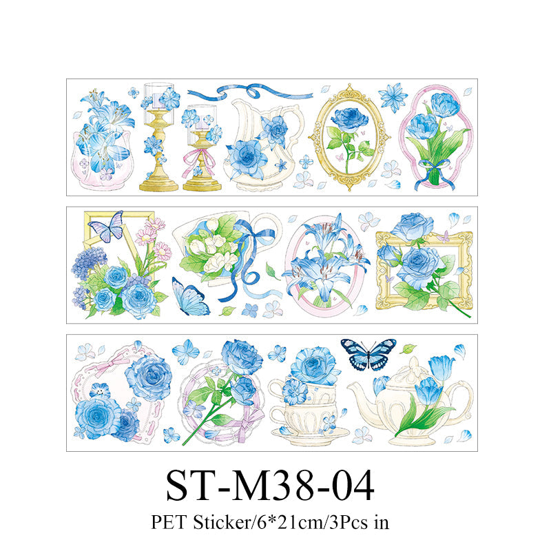 3PCS Warm sun breeze series sticker