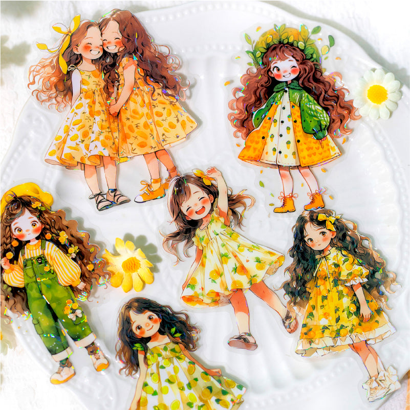 12PCS Summer lovely series sticker