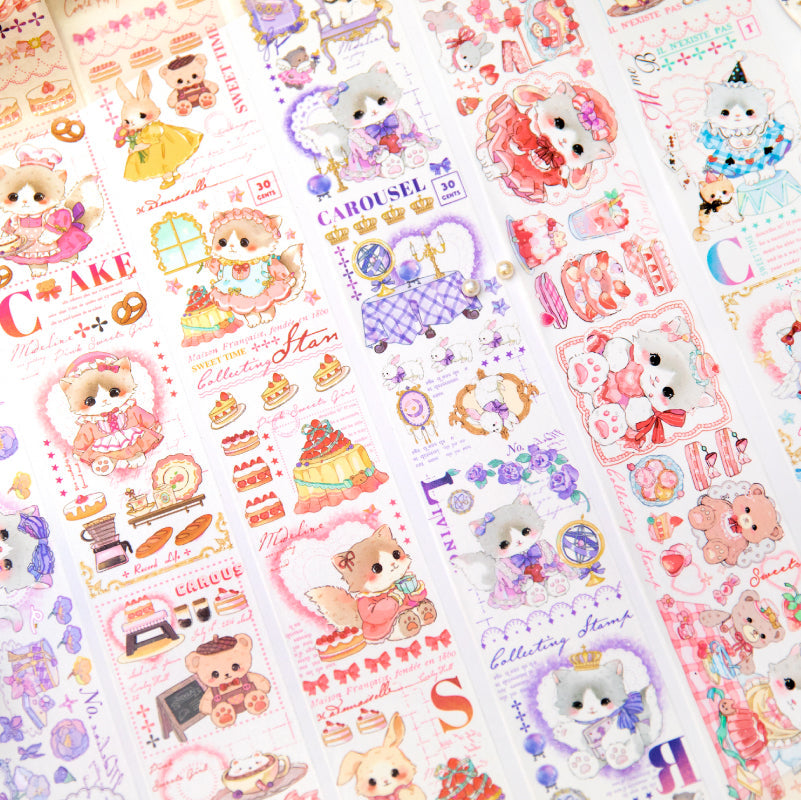 Cat Story series washi tape