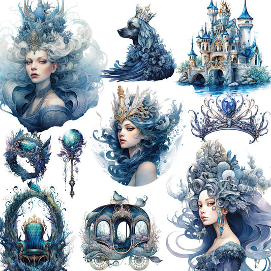 12PCS Queen of the Sea sticker