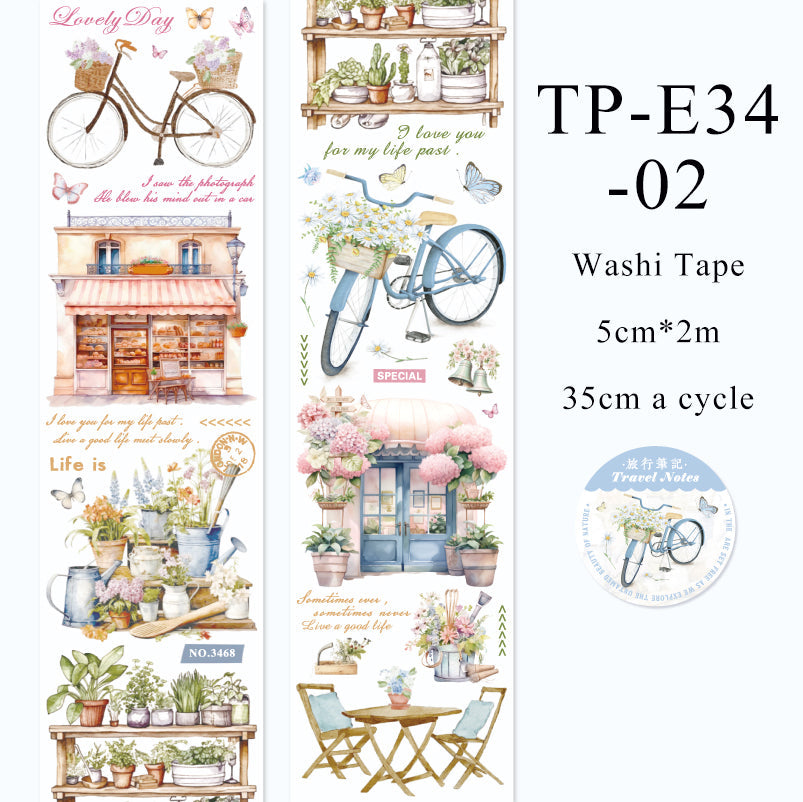 Street view series Washi Tape