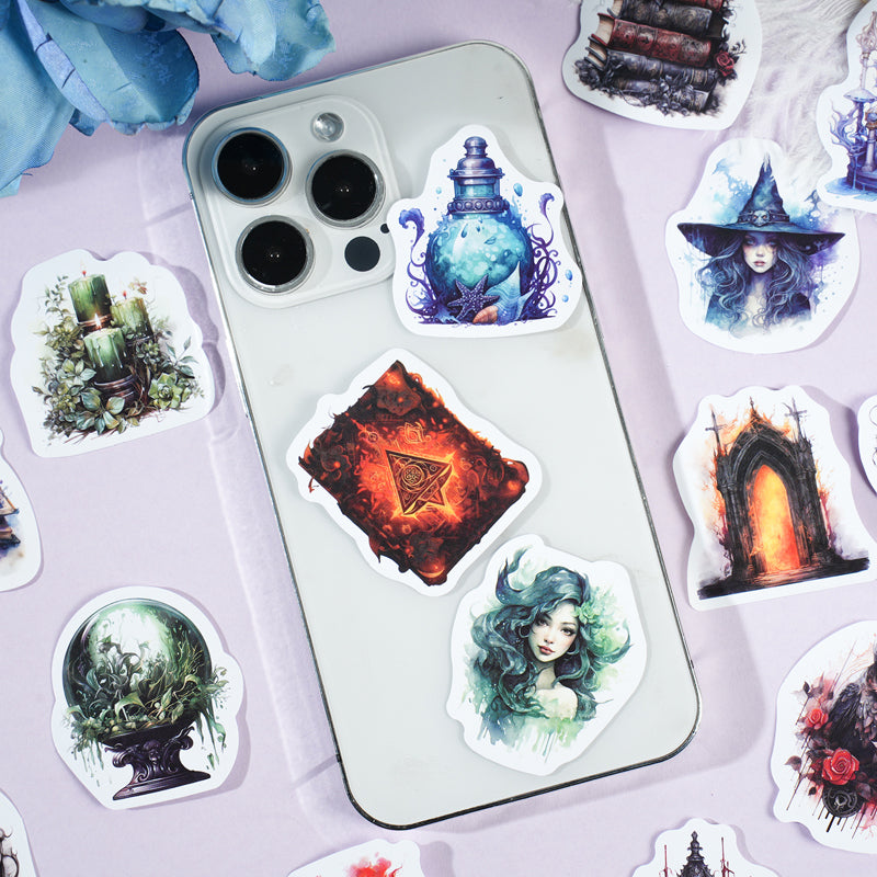 30PCS Fantasy wizard sticker