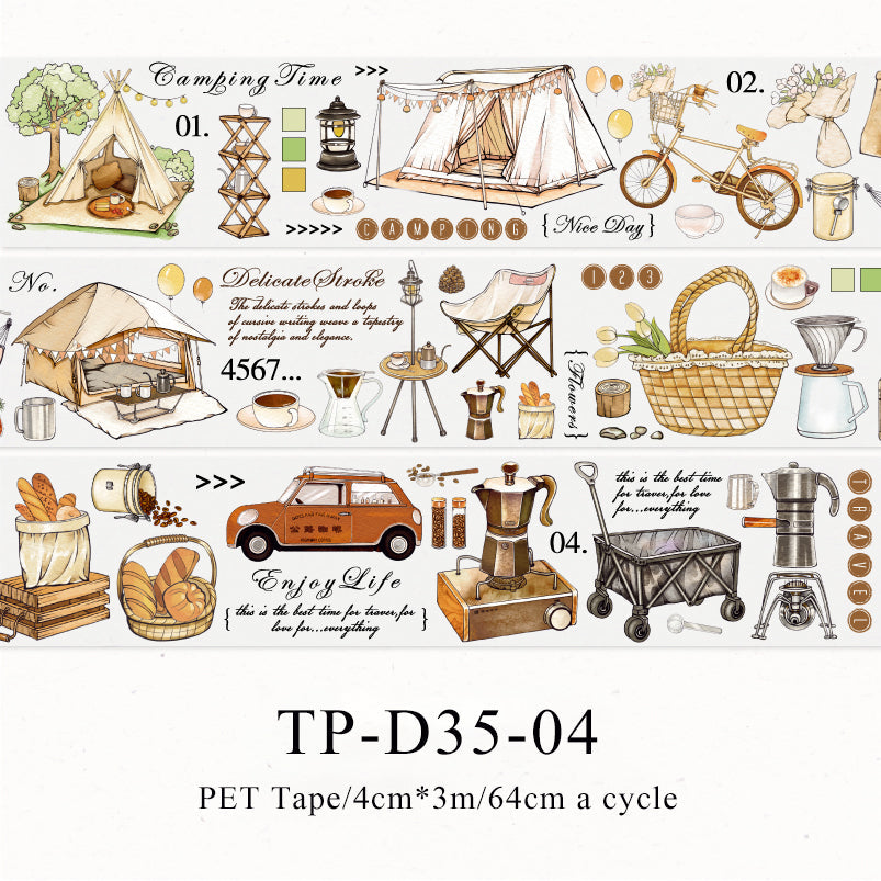 Wandering Years series PET Tape