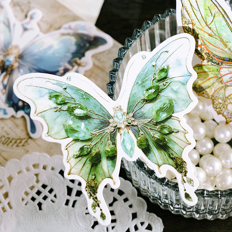 20PCS The Boundless Butterfly series material paper