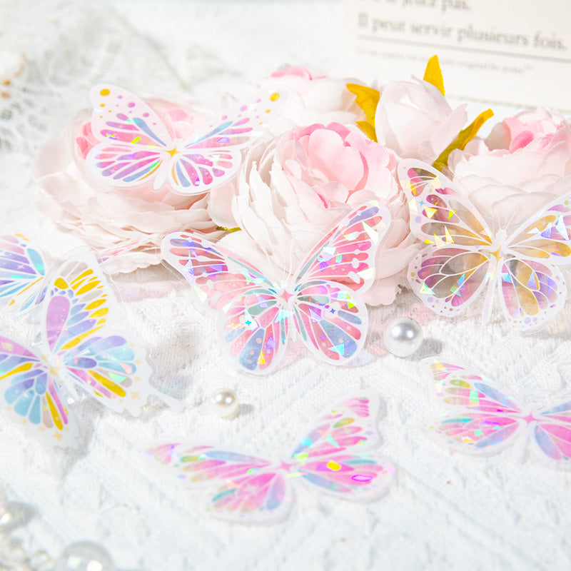 20PCS The Words of Butterfly Change series sticker