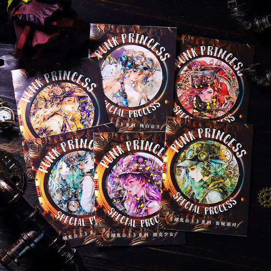 5PCS Punk Princess Series sticker