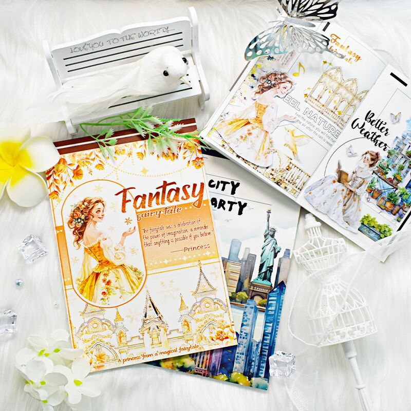 20PCS Fantasy fairy tale Sticker Book