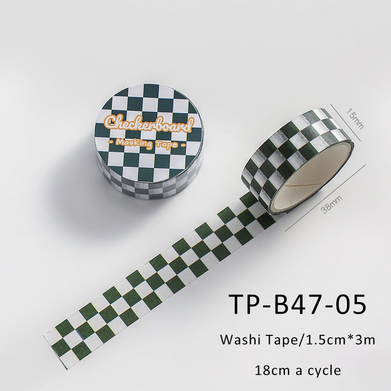 Checkerboard series washi tape