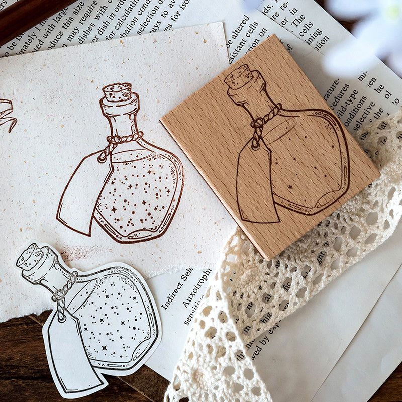 Bottle Light Series stamp