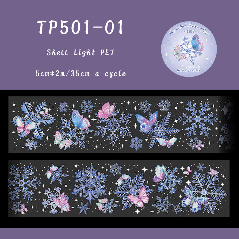 Ice and Snow Park Series PET Shell light tape