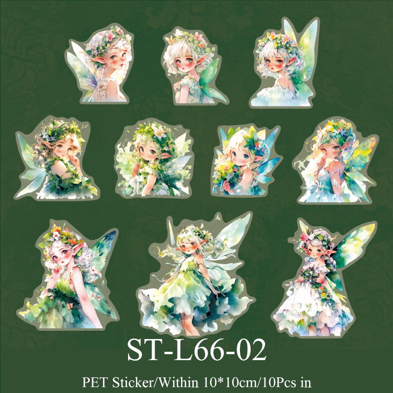 10PCS Meet in a Dream series sticker