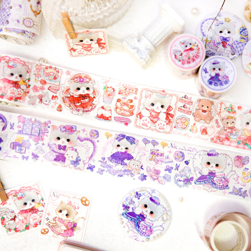 Cat Story series washi tape