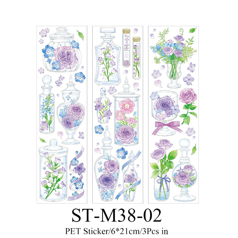 3PCS Warm sun breeze series sticker