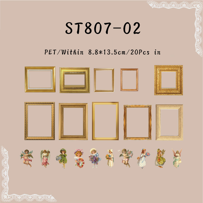 20PCS Frame series sticker