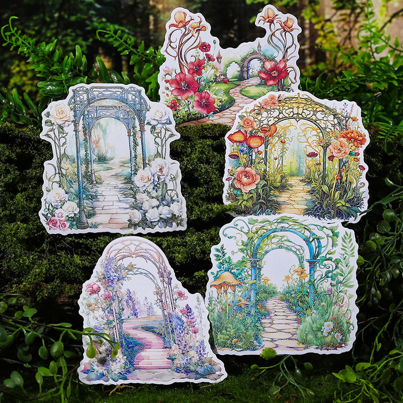 10PCS Fairyland Bridge series sticker