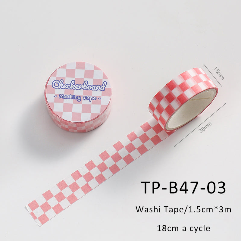 Checkerboard series washi tape