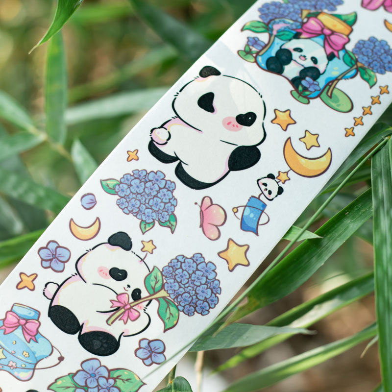 1PCS Panda series washi tape