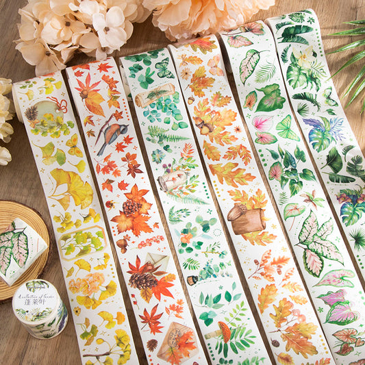 Leaf collection series washi tape