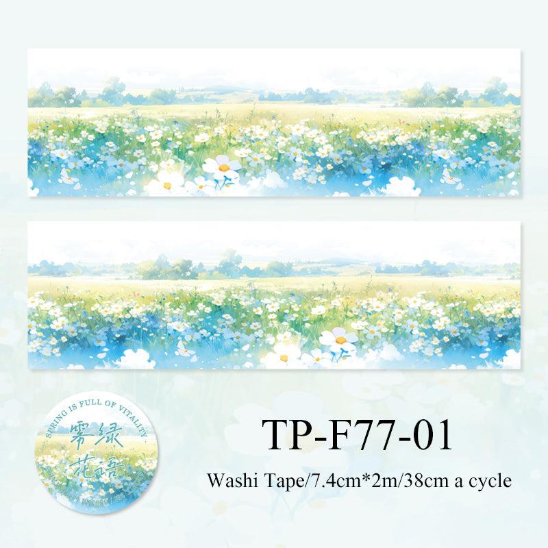 Full of spring series Washi Tape