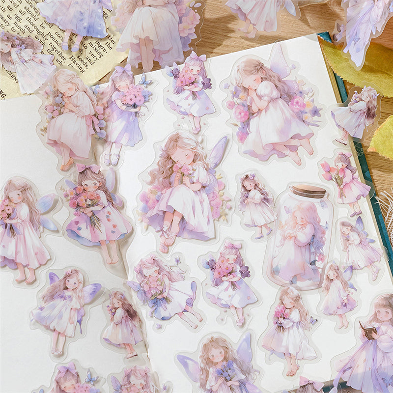 40PCS Fairy tale Girl series sticker