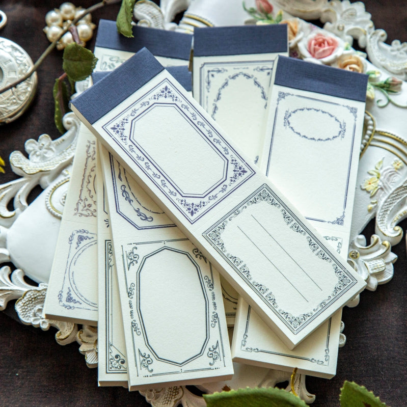 Floral Wreath Frame Memo Pads