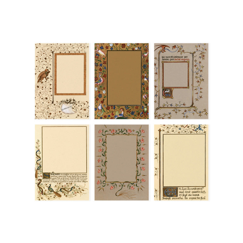 MOKING Vintage Magic Garden Frame Papers 48PCS